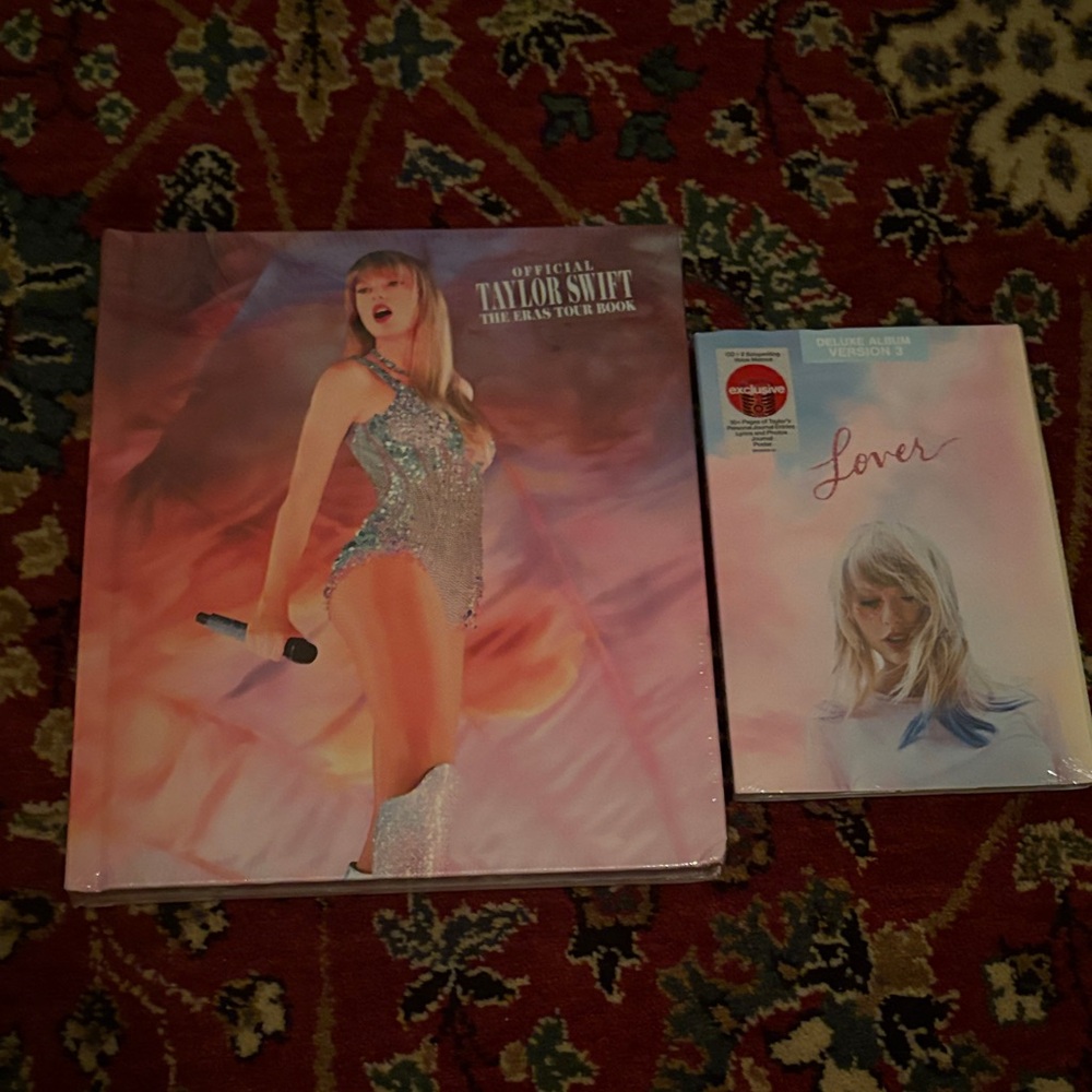 Eras Tour Book plus version 3 of Lover